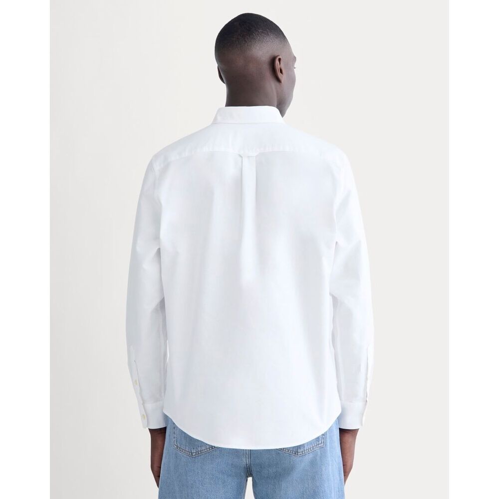 Everlane White Slim Oxford Shirt Cotton Button Down Mens XL NWT Classic - Picture 5 of 13